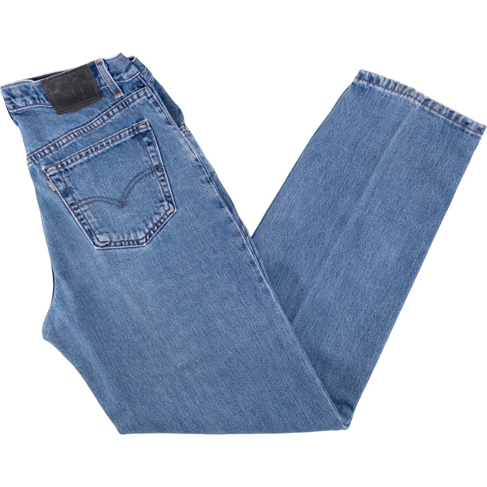 Vintage 90s Levis Silver Tab Mens 34x34 Jeans Blue Straight Relaxed USA Made VTG